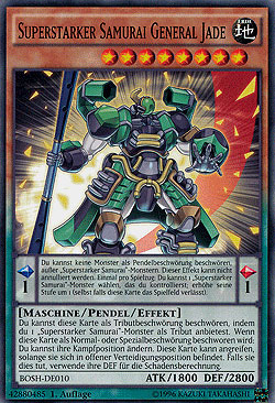 Superstarker Samurai General Jade