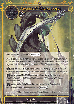 Artemis, Göttlicher Bogen