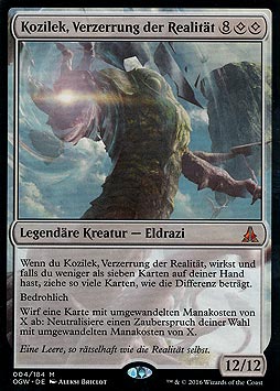 Kozilek, Verzerrung der Realiät