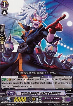 Commander, Garry Gannon