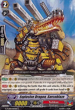 Explosive Dragon, Sarcoblaze