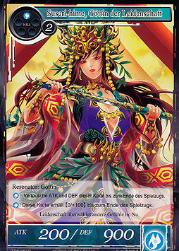 Suseri-hime, Göttin der Leidenschaft