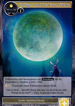 Heiliger Mond der klaren Nächte