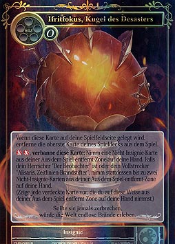 Ifritfokus, Kugel des Desasters