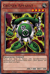 Grüner Apparat