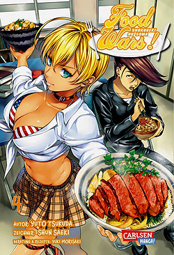 Band 4 Food Wars - Shokugeki No Sama Band 4 Deutsch | Unlimitiert 