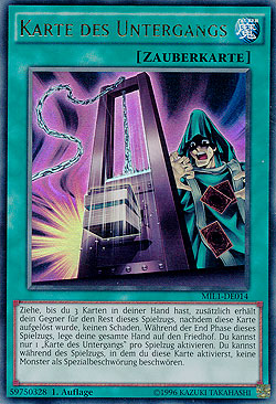 Karte des Untergangs Millennium Pack Special Editions Einzelkarten Yu