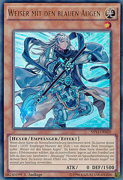 Yu-Gi-Oh! Sammelkarte 'Salbei Mit Blauen Augen' – SHVI-EN020 Ultra Rare