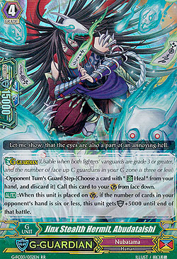 Jinx Stealth Hermit, Abudataishi