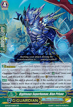 Righteous Superhuman, Blue Prison