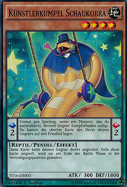 Künstlerkumpel Schaukobra