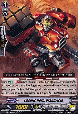 Cosmic Hero, Grandvicle