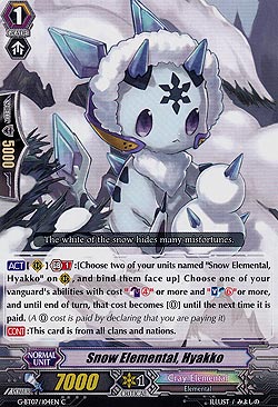 Snow Elemental, Hyakko