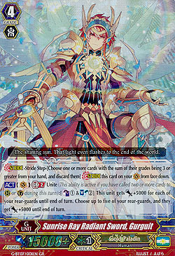 Sunrise Ray Radiant Sword, Gurguit