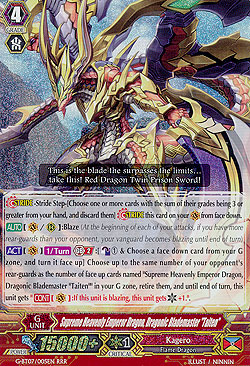 Supreme Heavenly Emperor Dragon, Dragonic Blademaster Taiten