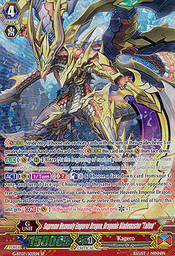 Supreme Heavenly Emperor Dragon, Dragonic Blademaster Taiten