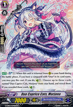 Duo Caprice Cats, Marjona