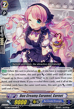 Duo Creamy Caramel, Cornet