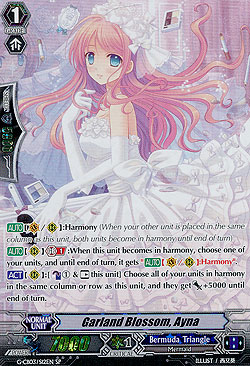 Garland Blossom, Ayna