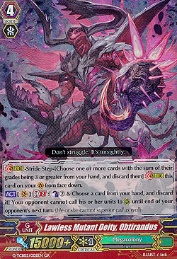 Lawless Mutant Deity, Obtirandus