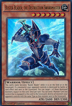 Buster Blader, the Destruction Swordmaster