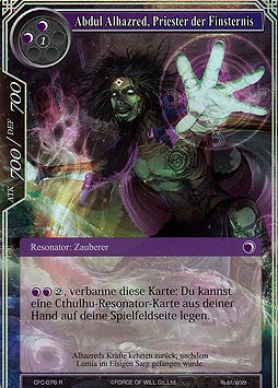 Abdul Alhazred, Priester der Finsternis