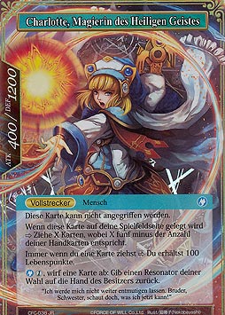 Charlotte, Entschlossenes Mädchen // Charlotte, Magierin des Heiligen Geistes