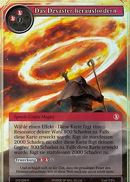 Das Desaster herausfordern