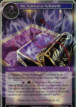 Die Schwarze Schatulle