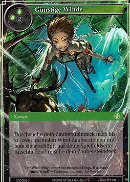 Günstige Winde