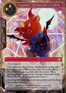 Namblot, Dämon des Gipfels