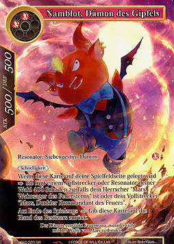 Namblot, Dämon des Gipfels