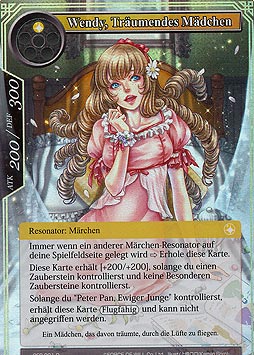 Wendy, Träumendes Mädchen