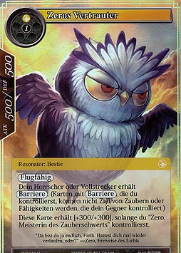 Zeros Vertrauter