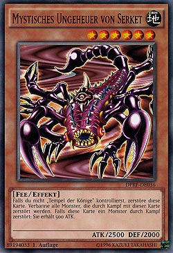 Mystisches Ungeheuer von Sekret