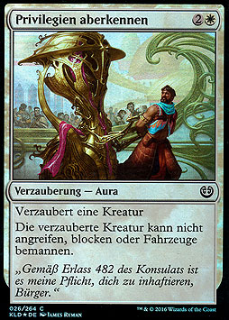 Privilegien aberkennen