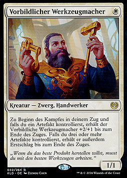 Vorbildlicher Werkzeugmacher