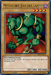 Mystischer Jinn der Lampe