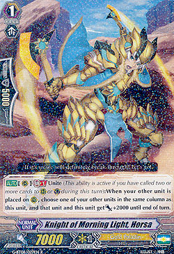 Knight of Morning Light, Horsa