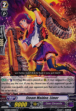 Steam Maiden, Limer