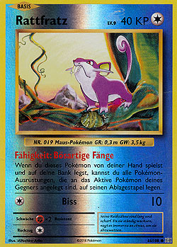 Rattfratz Evolution Boosterserien Einzelkarten Pokemon MAWO CARDS