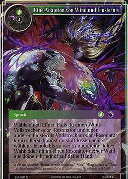 Eine Adaption von Wind und Finsternis
