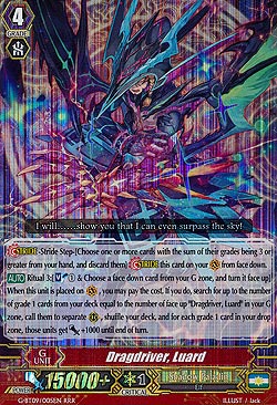 Dragdriver, Luard