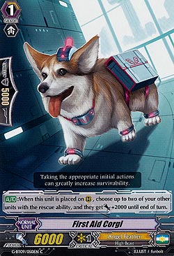 First Aid Corgi