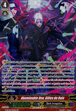 Abominable One, Gilles de Rais