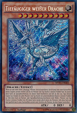 Tiefäugiger weißer Drache