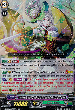 White Clover Musketeer, Mia Reeta