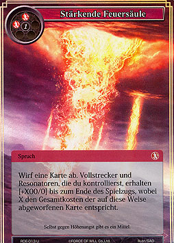 Stärkende Feuersäule