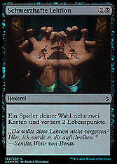 Schmerzhafte Lektion