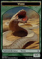 Spielsteinkreatur - Wurm